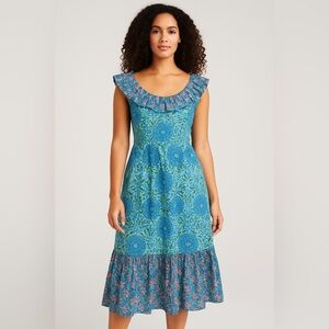 🌺NWT Cella & Flo Floral Fashion Dress – Size 4 🌺